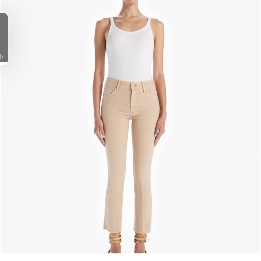 Mother The I spider Ankle Fray Jeans